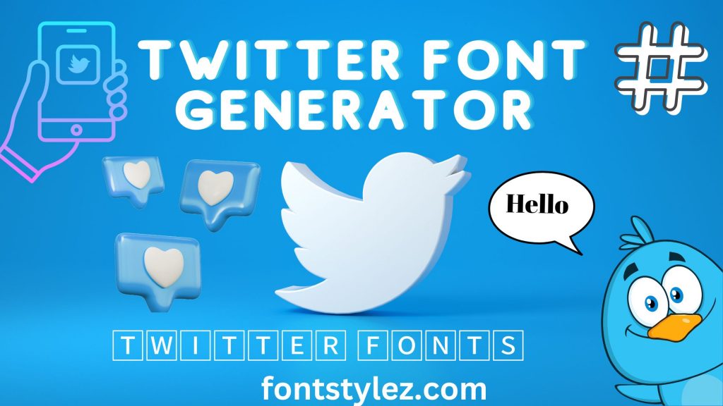 Twitter Fonts, fontstylez.com, Twitter Font Generator
