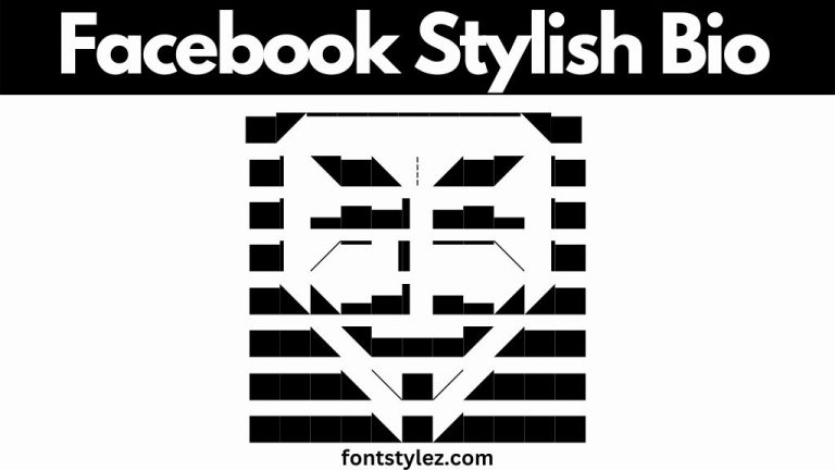 Facebook VIP BIO Fancy Font Generator